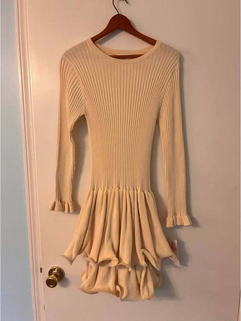Bonnie Jean Girls Sweater Ruffle Dress